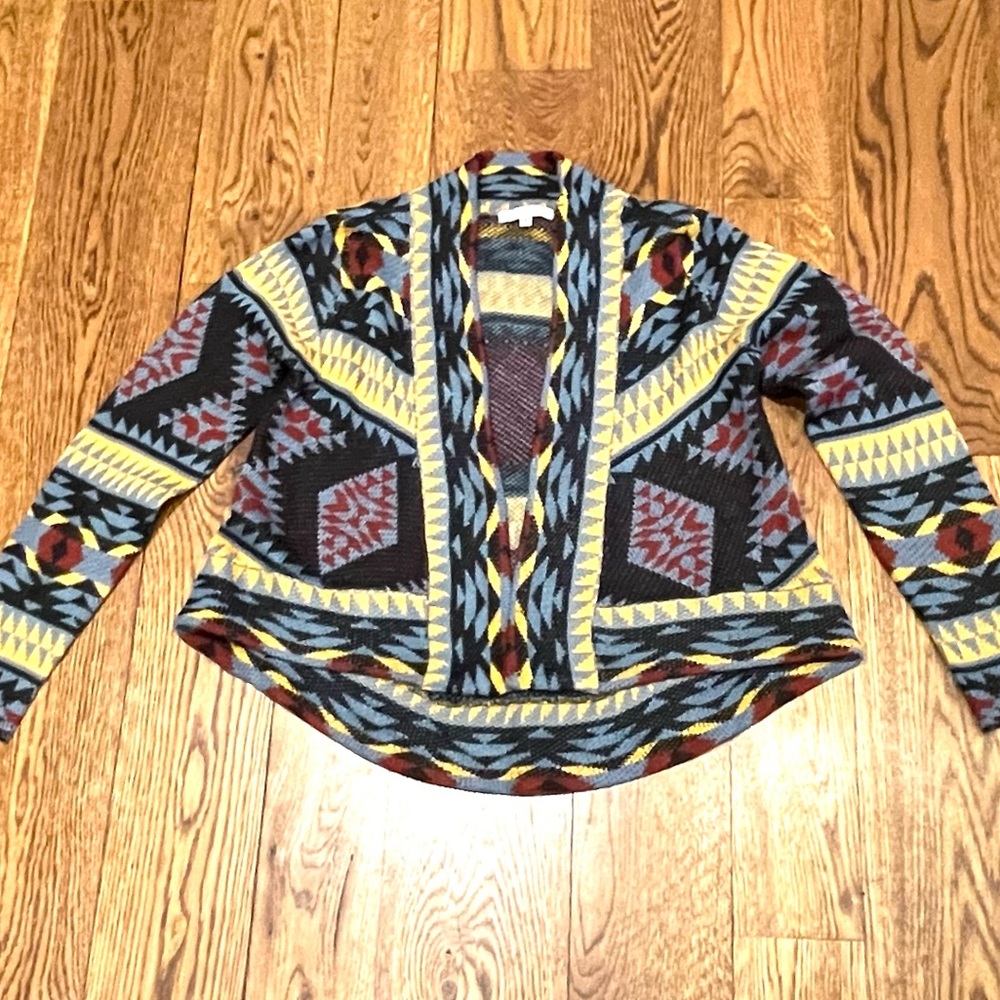 BB Dakota Tribal Cardigan Sweater